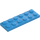 LEGO Mørk asurblå Plate 2 x 6 (3795)