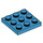 LEGO Dark Azure Plate 3 x 3 (11212)