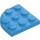 LEGO Dark Azure Plate 3 x 3 Round Corner (30357)