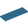 LEGO Dark Azure Platte 4 x 12 (3029)