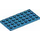 LEGO Dark Azure Plate 4 x 8 (3035)