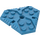 LEGO Dark Azure Platte 6 x 6 Hexagonal (27255)