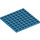 LEGO Donker azuurblauw Plaat 8 x 8 (41539 / 42534)