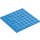 LEGO Dark Azure Plate 8 x 8 (41539 / 42534)