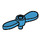 LEGO Dark Azure Propeller with Small Pin (54568)