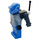 LEGO Dark Azure Robot Sidekick met Jet Pack minifiguur
