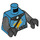 LEGO Dark Azure Scuba Nya Minifig Torso (973 / 76382)