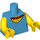 LEGO Dark Azure Selma Minifig Torso (973 / 88585)