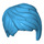 LEGO Azur foncé Court Tousled Cheveux balayé à gauche (37823)