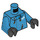 LEGO Dark Azure Skiier Minifigur Torso (973 / 76382)