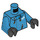 LEGO Dark Azure Skiier Minifig Torso (973 / 76382)