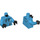 LEGO Dark Azure Skiier Minifig Torso (973 / 76382)