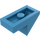 LEGO Dark Azure Slope 1 x 2 (45°) with Plate (15672 / 92946)