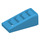 LEGO Dark Azure Steigung 1 x 2 x 0.7 (18°) mit Gitter (61409)