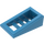 LEGO Azur foncé Pente 1 x 2 x 0.7 (18°) avec Grille (61409)