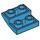 LEGO Azur foncé Pente 2 x 2 x 0.7 Incurvé Inversé (32803)