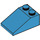 LEGO Donker Azuurblauw Helling 2 x 3 (25°) met ruw oppervlak (3298)