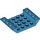 LEGO Dark Azure Steigung 4 x 6 (45°) Doppelt Invertiert mit Open Center mit 3 Löchern (30283 / 60219)