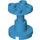 LEGO Donker Azuurblauw Ruimte Stand 2 x 2 x 2 (3940 / 19798)