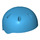 LEGO Dark Azure Sport Helm mit Vent Löcher (46303)