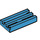 LEGO Mørk Azure Flise 1 x 2 Grille (med bundspor) (2412 / 30244)