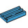 LEGO Dark Azure Fliese 1 x 2 Gitter (mit Bottom Groove) (2412 / 30244)