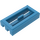 LEGO Dark Azure Fliese 1 x 2 Gitter (mit Bottom Groove) (2412 / 30244)