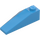 LEGO Dark Azure Wedge 2 x 4 Triple Right (43711)