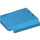 LEGO Donker Azuurblauw Wig 4 x 4 Gebogen (45677)