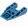 LEGO Dark Azure Wedge 6 x 4 Cutout with Stud Notches (6153)