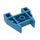 LEGO Dark Azure Keil Backstein 3 x 4 mit Bolzenkerben (50373)