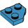 LEGO Dark Azure Keil Platte 2 x 2 Cut Ecke (26601)