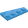 레고 어두운 하늘색 쐐기 그릇 2 x 4 날개 왼쪽 (41770)
