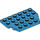 LEGO Dark Azure Wedge Plate 4 x 6 without Corners (32059 / 88165)