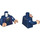 LEGO Bleu foncé Agatha Harkness Minifig Torse (973 / 76382)