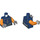 LEGO Bleu foncé Ahsoka Tano Minifig Torse (973 / 76382)