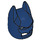 LEGO Dunkelblau Batman Cowl Maske mit eckigen Ohren (10113 / 28766)