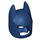 LEGO Bleu foncé Batman Cowl Masquer avec des oreilles angulaires (10113 / 28766)