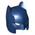 LEGO Dunkelblau Batman Cowl Maske mit Kurz Ohren und Open Chin (18987)