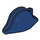 LEGO Dark Blue Bicorne Pirate Hat (2528)
