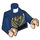 LEGO Bleu foncé Bilbo Baggins avec Dark Bleu Coat Minifig Torse (973 / 76382)