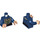 LEGO Bleu foncé Bilbo Baggins avec Dark Bleu Coat Minifig Torse (973 / 76382)