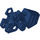 LEGO Dark Blue Bionicle Foot Matoran with Ball Socket (Flat Tops) (62386)
