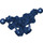 LEGO Donkerblauw Bionicle Torso 5 x 11 x 3 met Bal Joints (53564)
