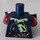 LEGO Dark Blue Blade Master Bansha (70737) Minifig Torso (973 / 76382)