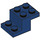 LEGO Donkerblauw Beugel 2 x 3 met Plaat en Step zonder Studhouder aan de onderzijde (18671)