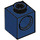 LEGO Donkerblauw Steen 1 x 1 met Gat (6541)