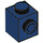 LEGO Donkerblauw Steen 1 x 1 met Stud Aan een Kant (87087)