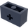 LEGO Dark Blue Brick 1 x 2 with Axle Hole (&#039;+&#039; Opening and Bottom Tube) (31493 / 32064)