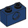 LEGO Bleu foncé Brique 1 x 2 avec Trou (3700)